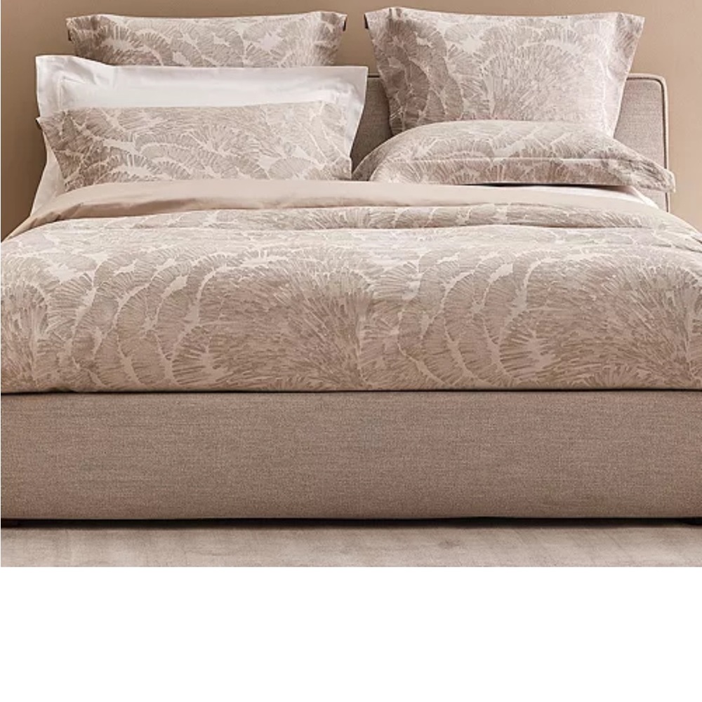 NEW FRETTE CONCHA ARREDO QUEEN DUVET + EURO SHAM SET